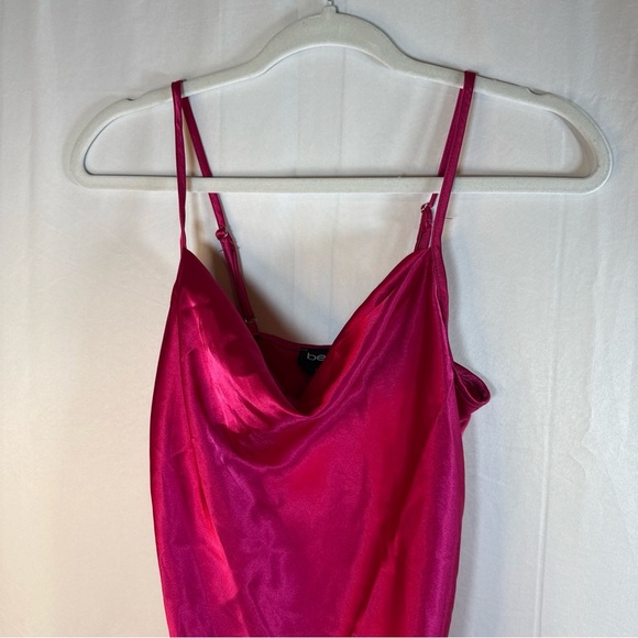 bebe Pink Midi Dress Size XS Preowned - Picture 2 of 10